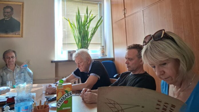 Obrady Zarządu Oddziału Warszawskiego SDRP podczas zebrania 2 lipca 2026 r. Fot. archiwum OW SDRP.